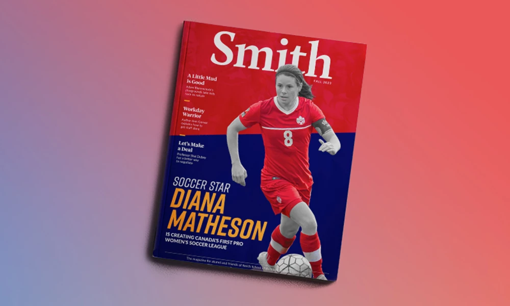 Cover of the current issue of Smith Magazine
